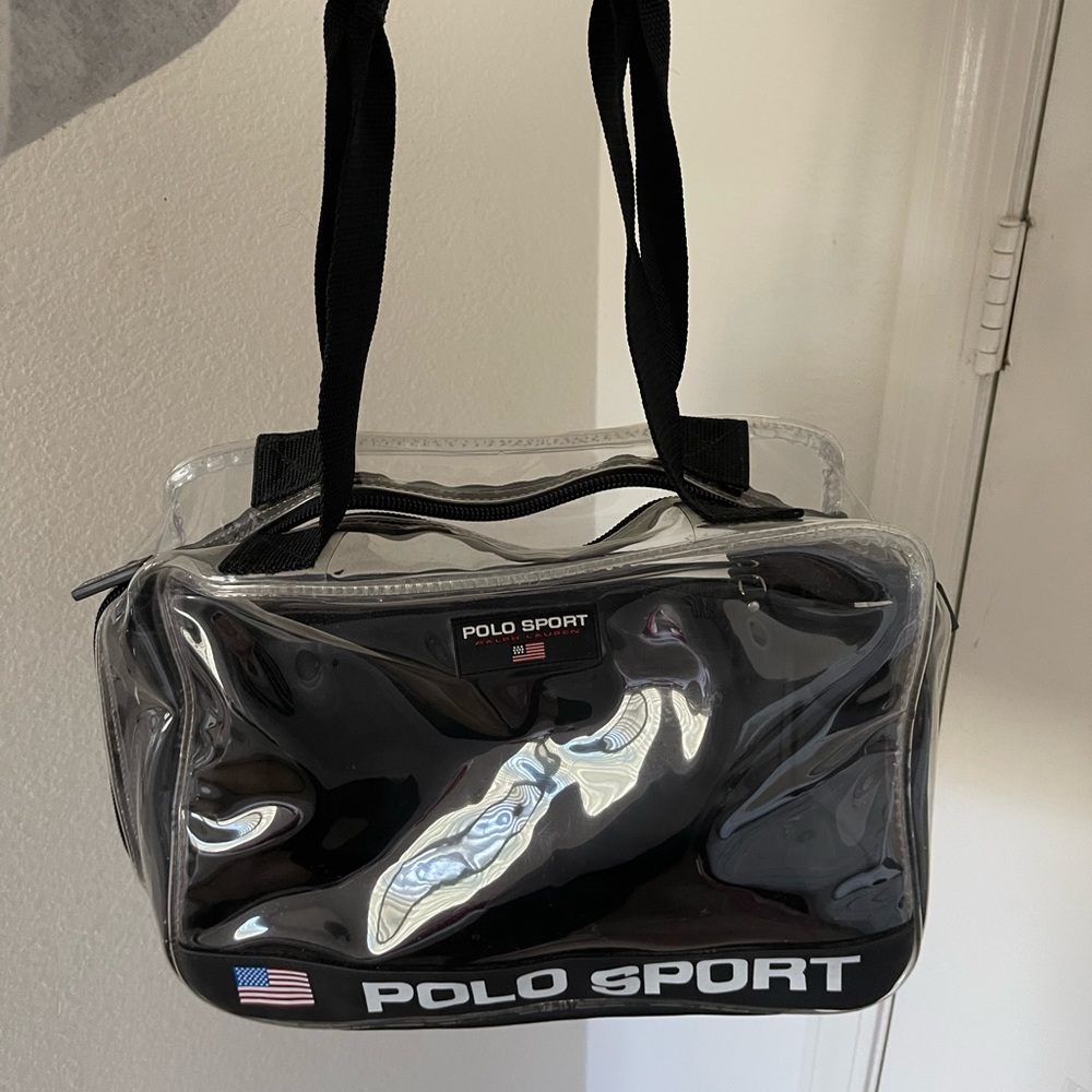 Polo Sport Clear Messenger Bag